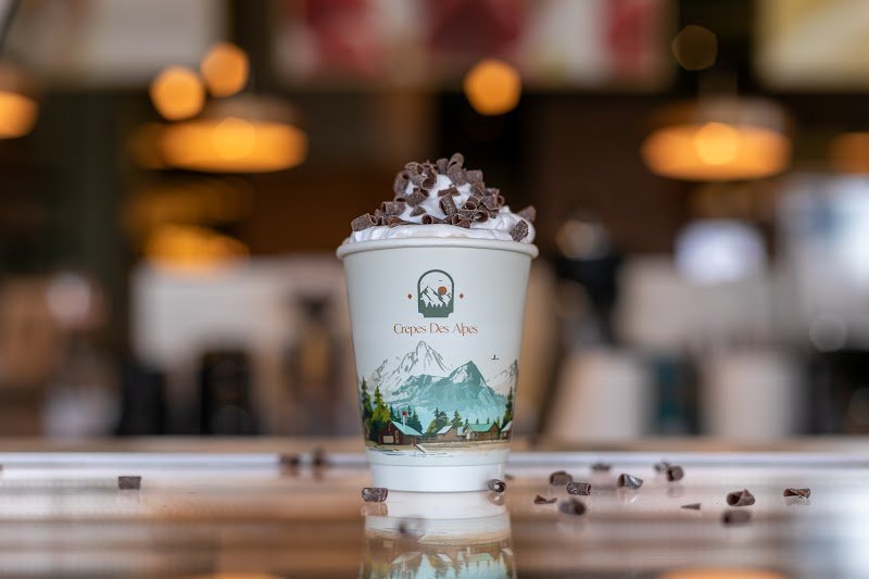 menu-de-cafe at Crêpes des Alpes