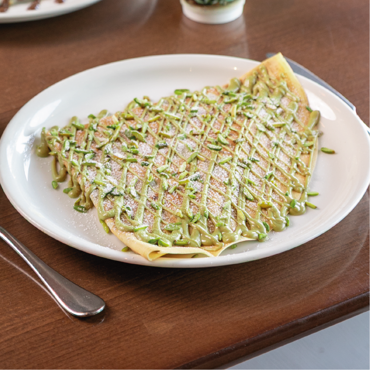 Pistacchio Crepe