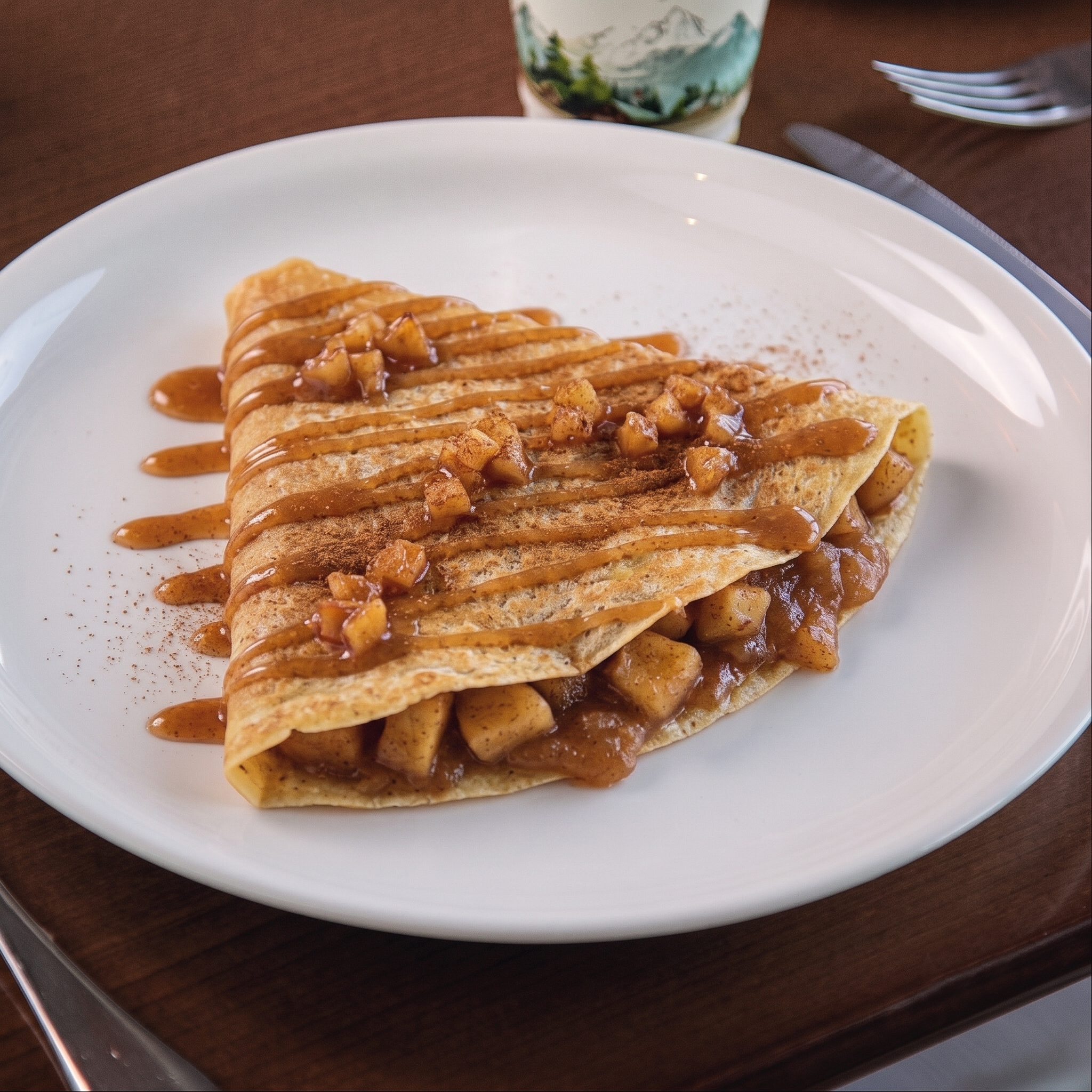 Sugar Cinnamon Crepe
